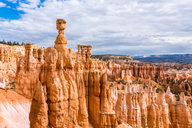 美国布莱斯峡谷国家公园怪石奇峰自然风光