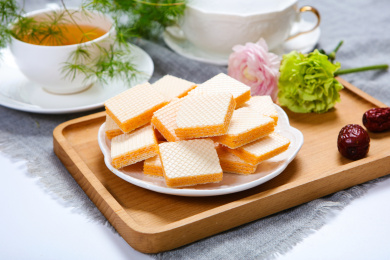 进口休闲零食美味酥脆的威化饼干