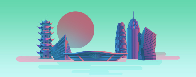 宁波建筑地标 城市