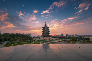 河南省洛阳市隋唐城遗址天堂明堂景区