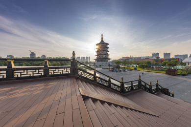 河南省洛阳市隋唐城遗址天堂明堂景区