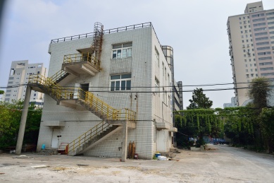 待拆迁的上海二钢厂旧厂区