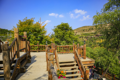 山东省济南市九如山风景区景观