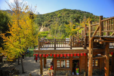 山东省济南市九如山风景区景观