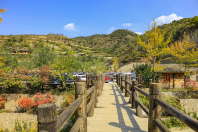 山东省济南市九如山风景区景观