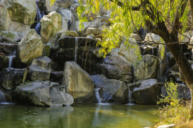山东省济南市九如山风景区美景