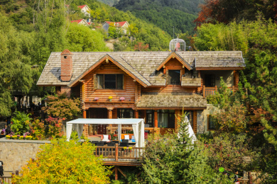 山东省济南市九如山瀑布群风景区不二木居