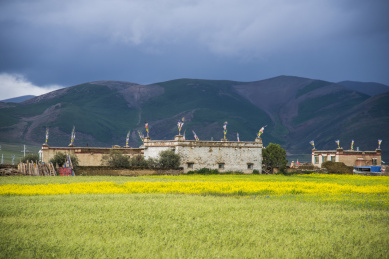 中国西藏藏族特色民居和村落