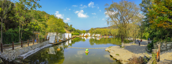 山东省济南市九如山瀑布群风景区