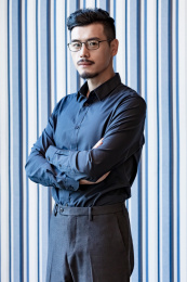 一个年轻商务男士形象