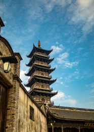 中国乌镇白莲寺