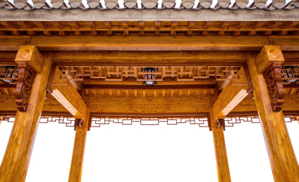 徽派仿古建筑凉亭