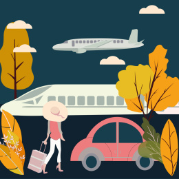 秋游高铁飞机