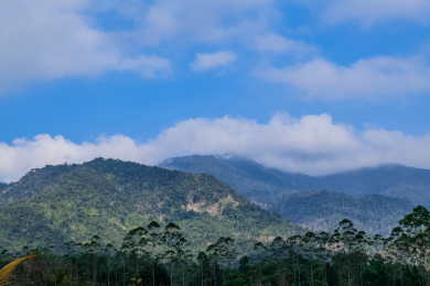 中国海南省五指山国家名胜景区自然景观