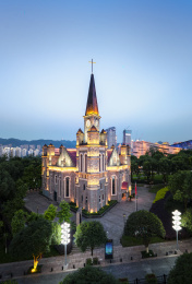 中国重庆江北嘴教堂