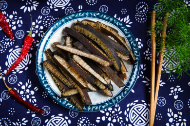 美味海产品食材海笋海茸干