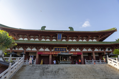 海南省三亚市南山寺大雄宝殿