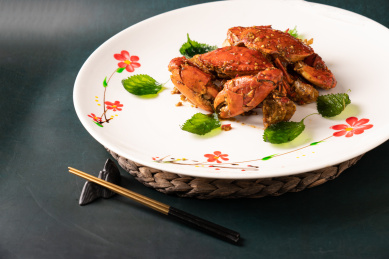 广式黑椒汁大闸蟹