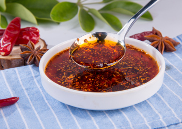 四川传统手工调味料油辣子