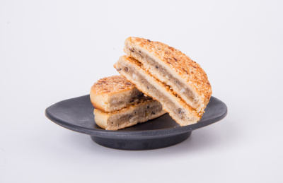 传统手工制作的甜品芝麻饼