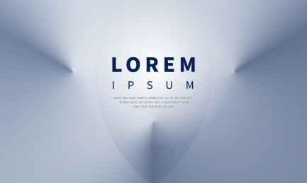 锥形渐变组合抽象图形背景