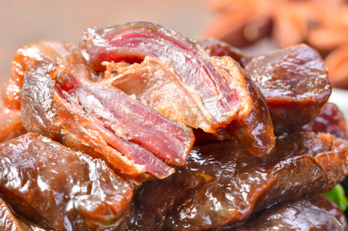 内蒙古传统特产美味五香羊肉