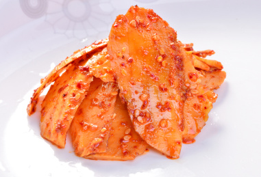 四川传统美食麻辣五香牛板筋