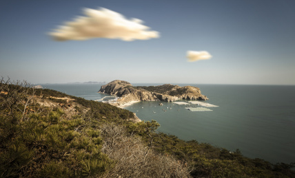 中国辽宁省大连城山头自然保护区