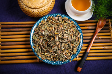 药用传统中医中草药材干薄荷