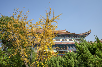 中国湖南长沙古开福寺－大悲殿