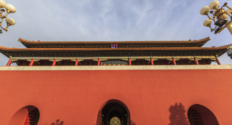 中国北京故宫端门 中国