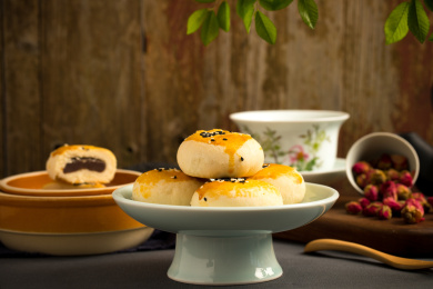 香甜酥脆的休闲食品——老婆饼
