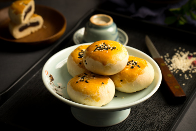 香甜酥脆的休闲食品——老婆饼