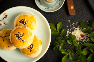 香甜酥脆的休闲食品——老婆饼