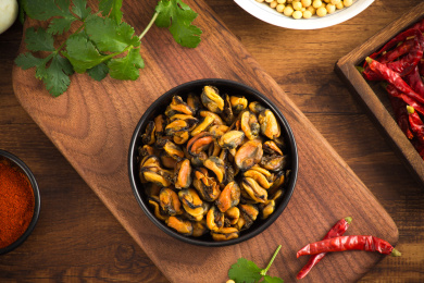 营养美味的干货食品淡菜干