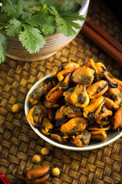 营养美味的干货食品淡菜干