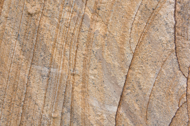 黄色沙岩条纹背景 岩石