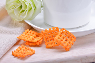 四川传统美食小吃香辣香葱锅巴