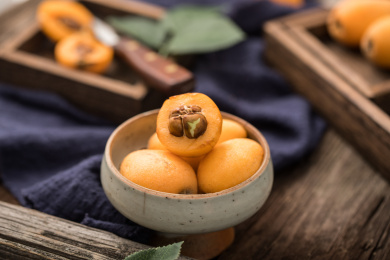 酸甜可口的新鲜水果——枇杷