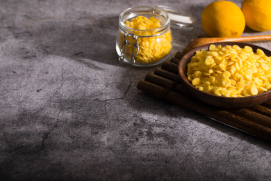 营养丰富的五谷早餐——玉米片