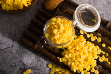 营养丰富的谷物早餐——玉米片