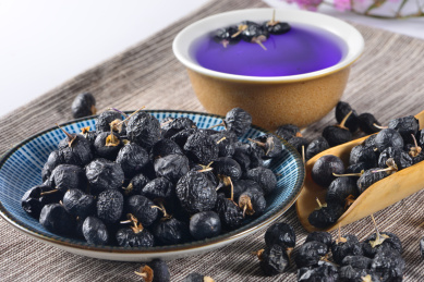 高花青素黑枸杞养生茶饮品