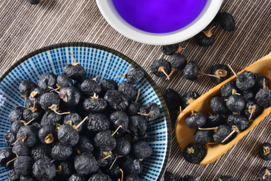 高花青素黑枸杞养生茶饮品