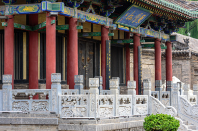 中国古典建筑，山西省晋中市榆次老城古建筑。