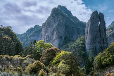 中国浙江温州市乐清市雁荡山