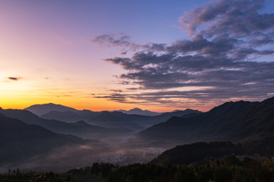 中国江西省上饶市婺源县江岭风景区