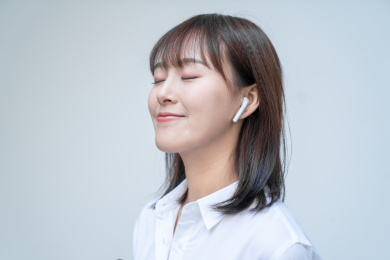 室外商务女性人像