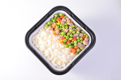 川味瘦肉豌豆方便盖浇米饭