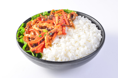 川味鱼香肉丝方便盖浇米饭