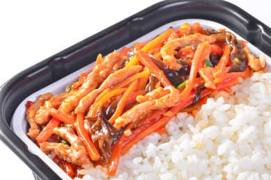 川味鱼香肉丝方便盖浇米饭